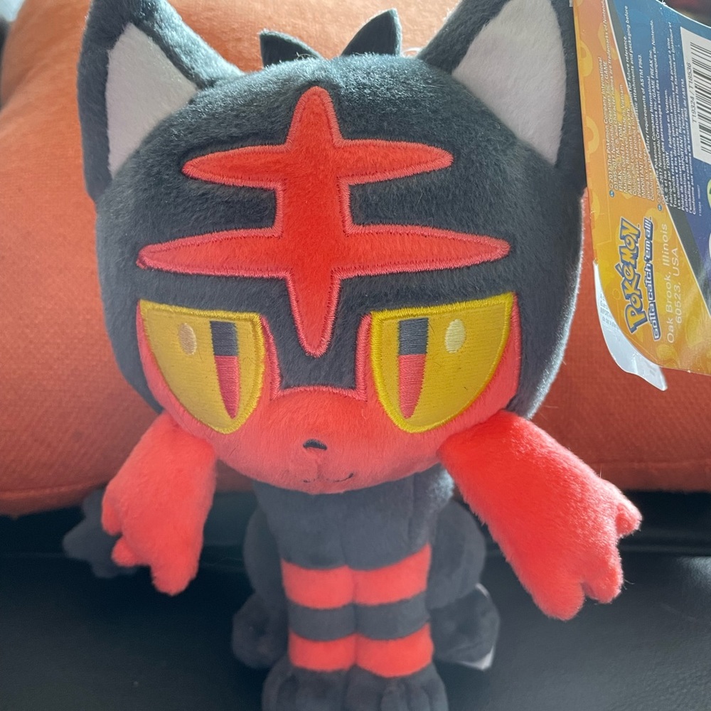 Pokémon Litten Plush NWT